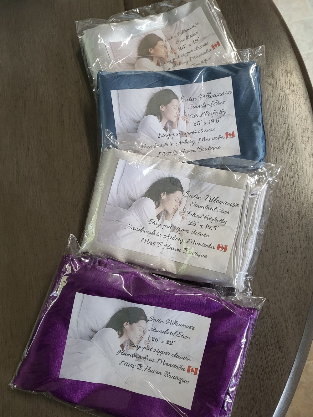 Satin Pillowcases- Bundle Of 4- Standard Sizes- Read Full Listing